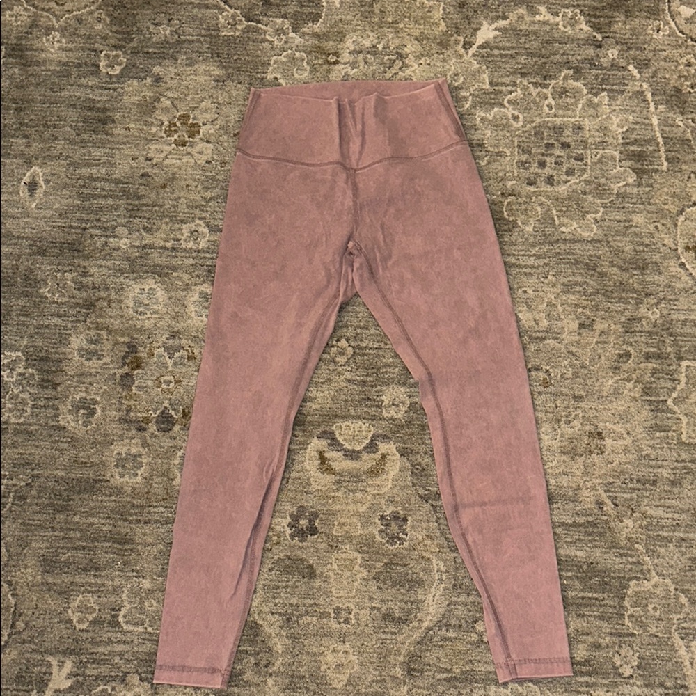 Lulu leggings pink tie dye- brand new